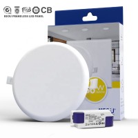 CE PC SAA new indoor lighting ip44 lamp 9W 18W 24W 36W round led ceiling panel light